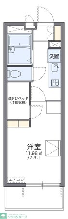レオパレスシンメイ加須の物件間取画像